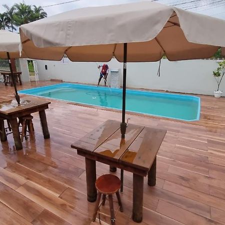 Apartamento Aconchegante Com Piscina - Praia Grande อูบาตูบา ภายนอก รูปภาพ